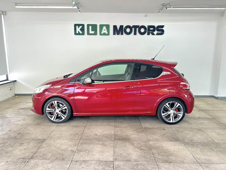 PEUGEOT 208 1.6 THP GTi Red Manual Petrol 2013