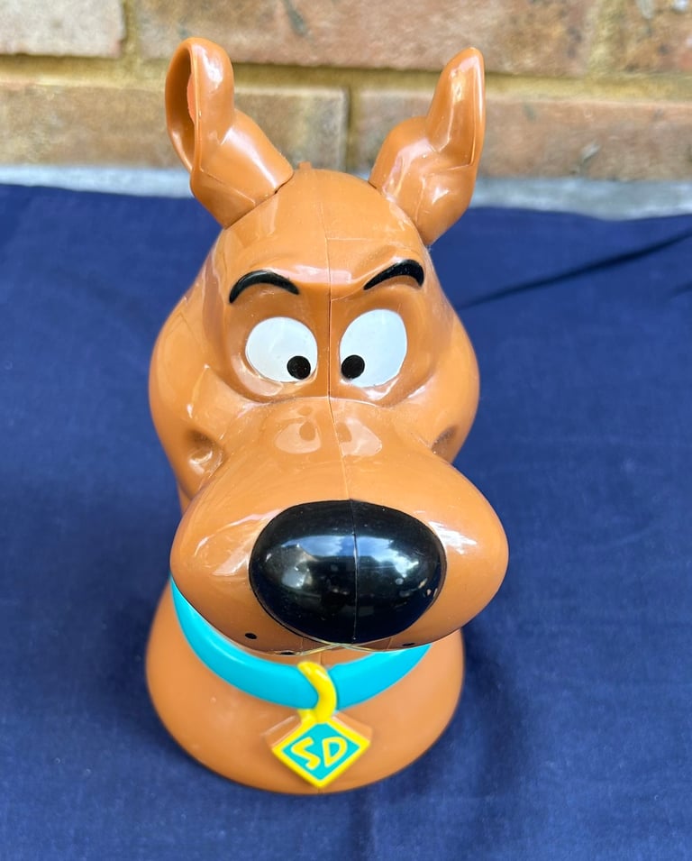 Scooby Doo Dog Coin Savings Piggy Bank.