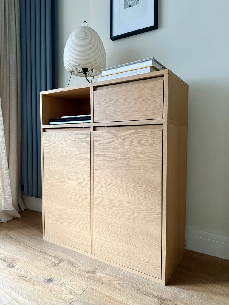 image for Tylko Storage Unit - cabinet, bookshelf, office and living room - Oak