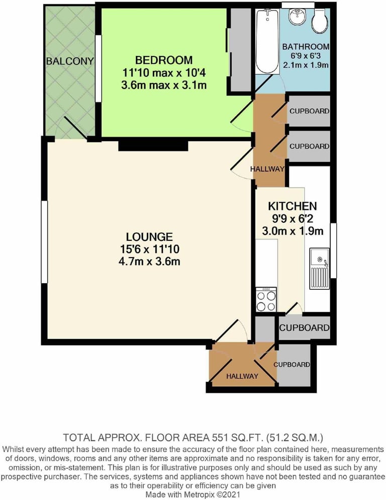 One Bedroom Flat for Rent In Woodford Green