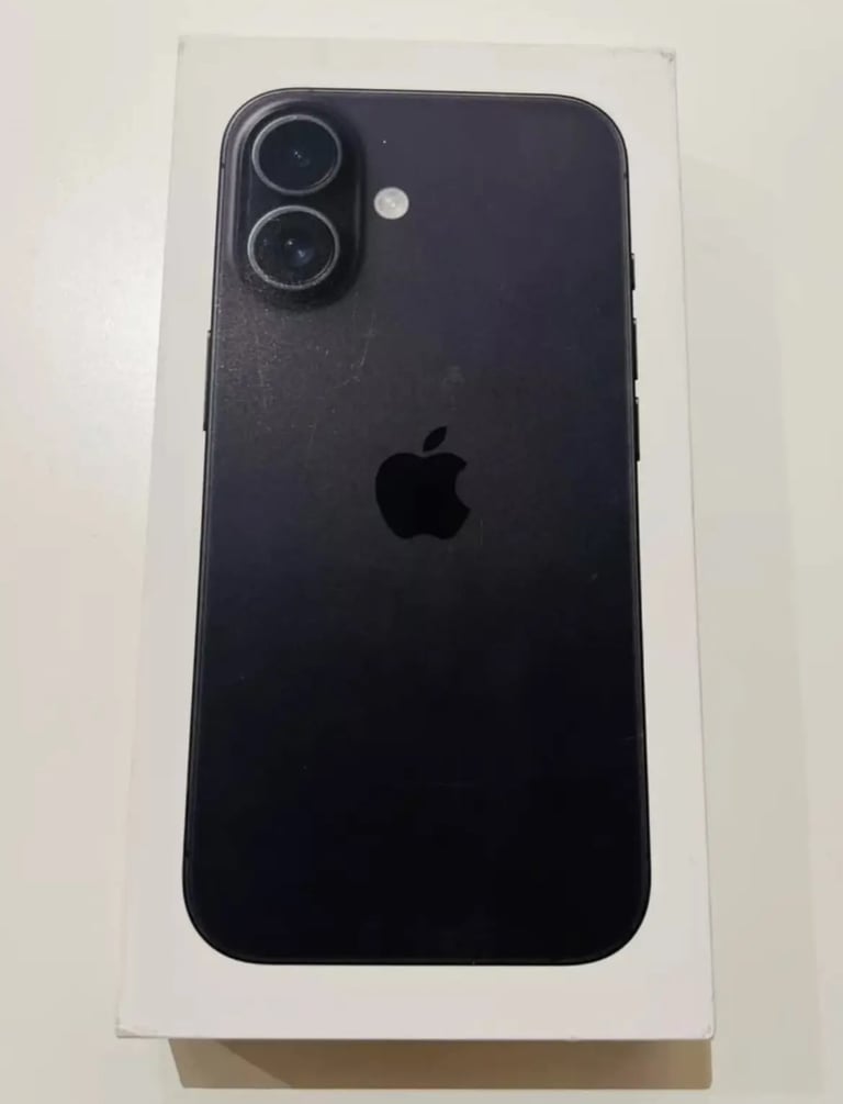 image for iPhone 16 plus brand new sealed in box black
