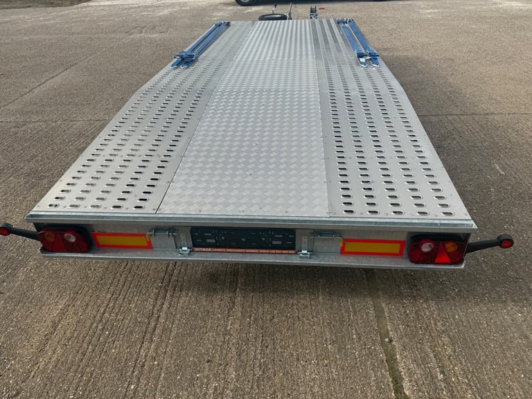 Car transporter trailer 3500 kilo 3 axel 