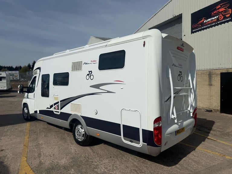2012 Fiat DUCATO HOBBY EXCLUSIVE 690 MIAMI 4 BERTH MOTORHOME WITH LARGE GARAGE