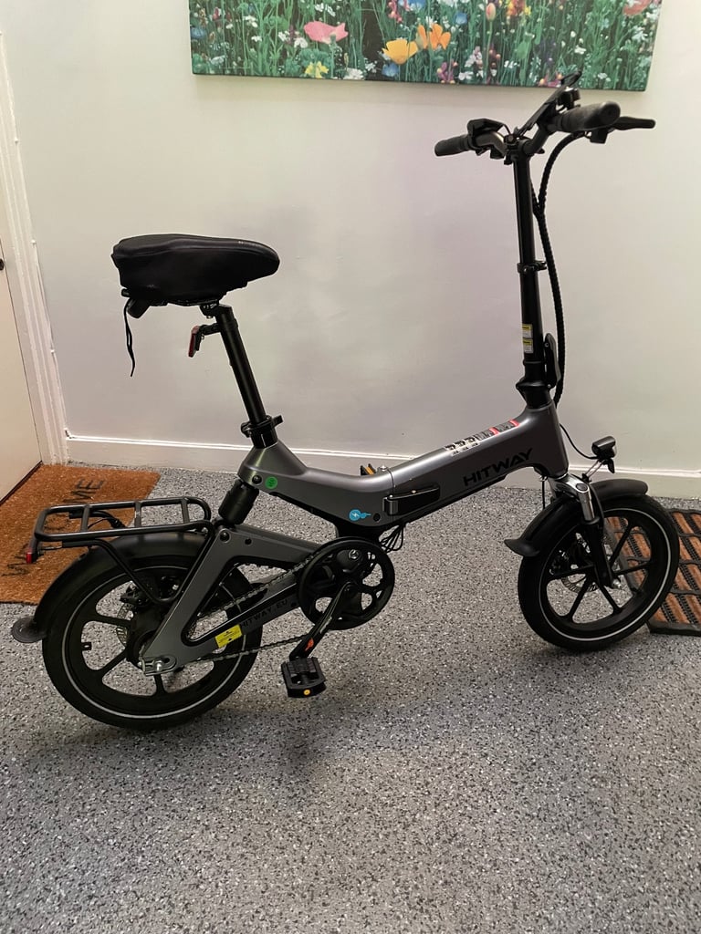 HITWAY BK2 Electric Bike, Folding Electric Bicycle With accessories
