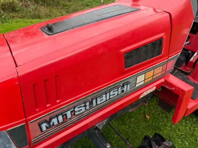 MITSUBISHI MT20 4WD Compact Tractor & Rotavator, flail available ** VIDEO ** ** 1026 Hours ** 20HP