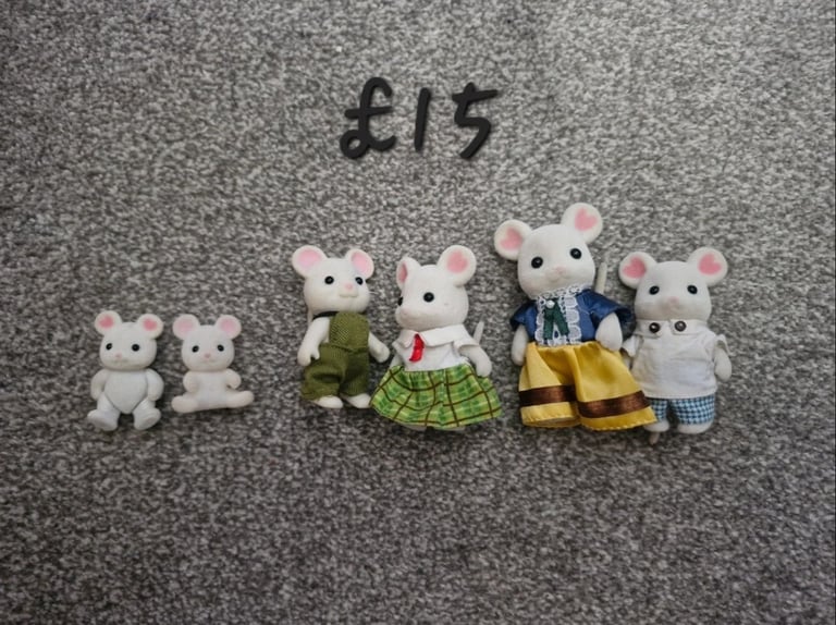 Sylvanians families prices vary