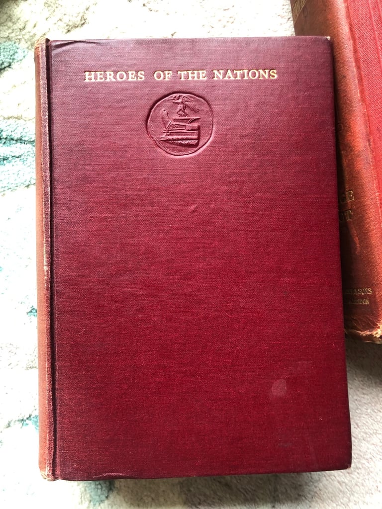Bundle of antique vintage hardback books x 10 postage £5