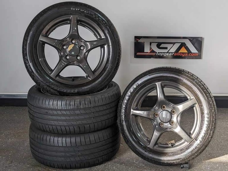 16" HONDA S2000 Enkei 2 Alloys & GOODYEAR Tyres