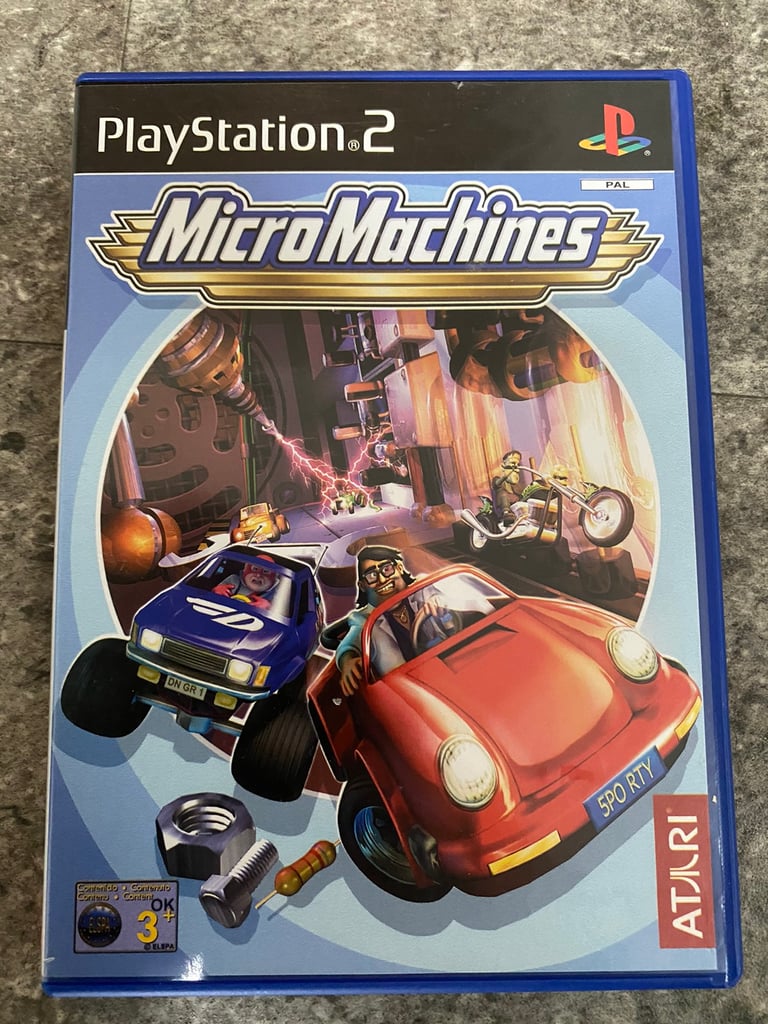 PlayStation 2 - Micro Machines Game. PS2
