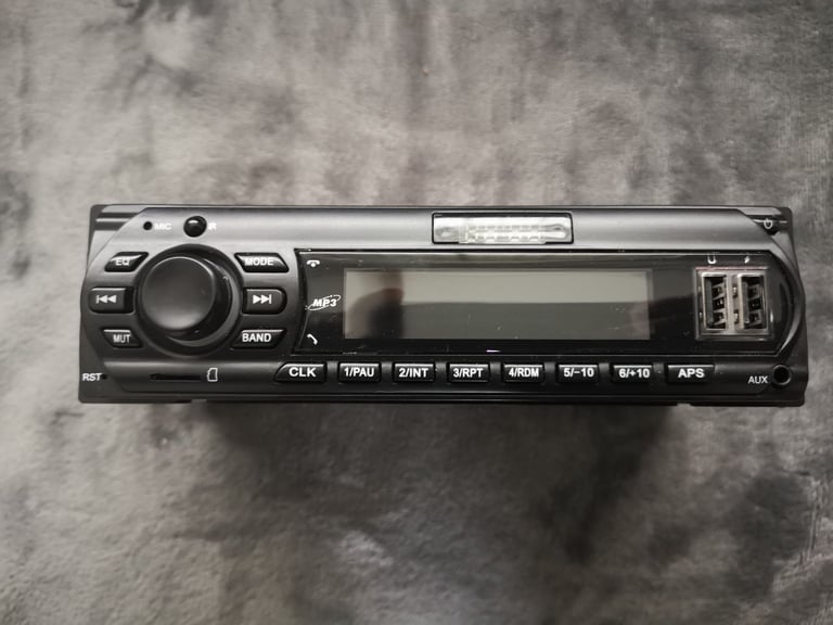 image for Car radio head unit bluetooth usb stereo