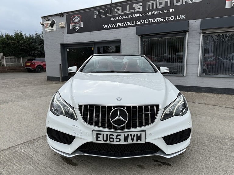 2015 Mercedes-Benz E-Class E220 BlueTEC AMG Line Premium 2dr 7G-Tronic CONVERTIBLE DIESEL Automatic