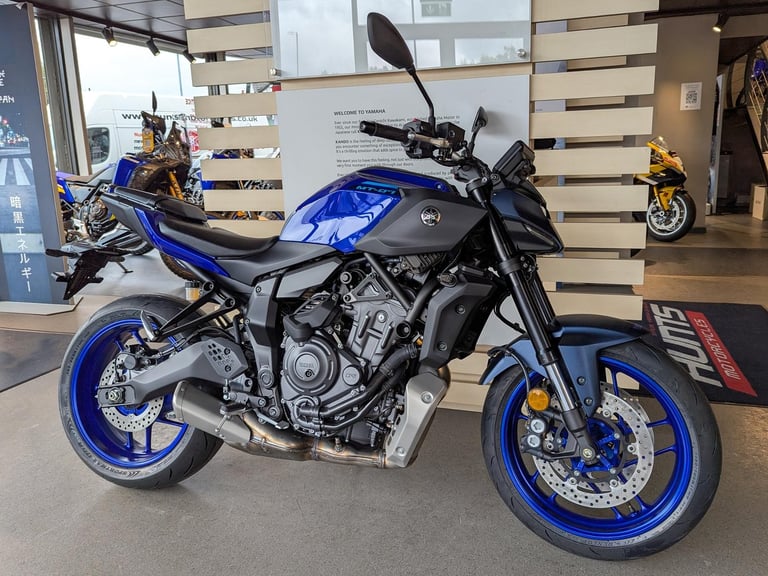 NEW Yamaha MT07 Y-AMT Auto (Icon Blue). £8,054 On The Road (No Added Fees)