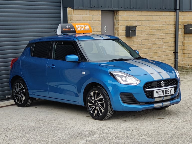 SUZUKI SWIFT; HYBRID; APPLE &amp; ANDROID CAR PLAY; BLUE; ULEZ COMPLIANT;-5 DOOR;