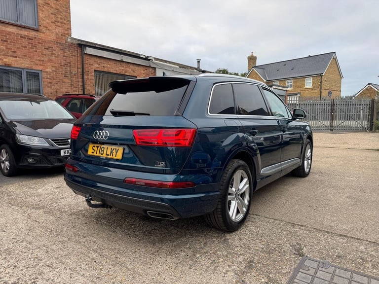 2018 Audi Q7 3.0 TDI V6 S line Tiptronic quattro Euro 6 (s/s) 5dr ESTATE Diesel Automatic