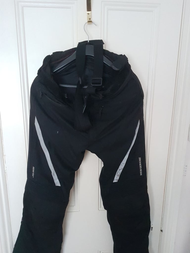 Hein Gericke Gore Tex motorcycle trousers EU 52