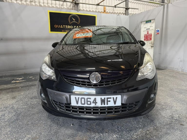 2014 Vauxhall Corsa 1.4T 16V Black Edition Hatchback 3dr Petrol Manual Euro 5 (s/s) (120 ps) Hatc...