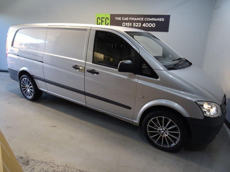 Mercedes-Benz Vito 2.1CDI Long LWB BUY FOR ONLY £199 P/M, FINANCE, NO DEPOSIT