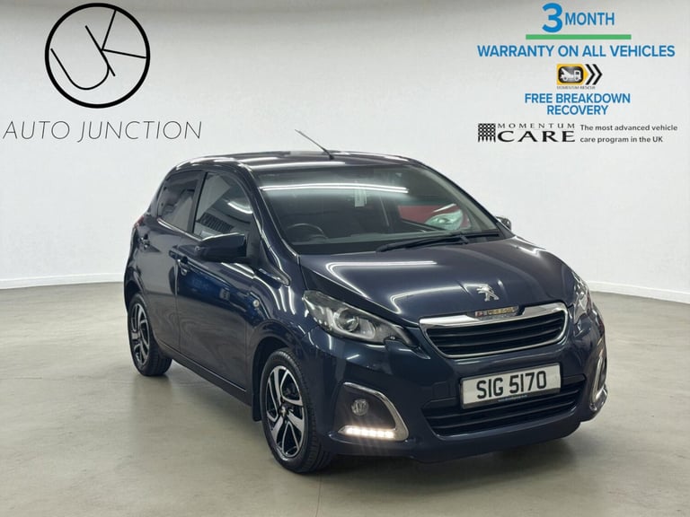2017 Peugeot 108 1.2 PureTech Allure 5dr HATCHBACK Petrol Manual