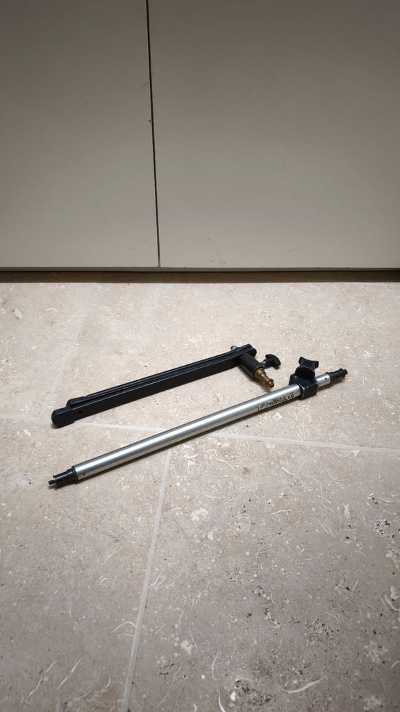 Manfrotto 003 Floor Stand Base , Spigot & Elinchrom Extension     