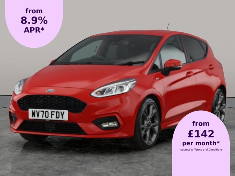 image for 2020 Ford Fiesta 1.0T EcoBoost ST-Line X Edition Hatchback 5dr Petrol Manual Euro 6 (s/s) (1 Hatc...