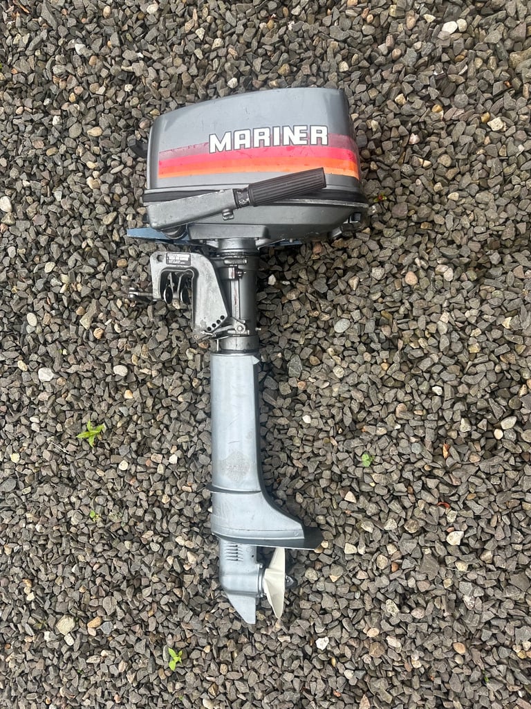 Mariner Yamaha 5hp outboard long shaft yacht Boat engine 