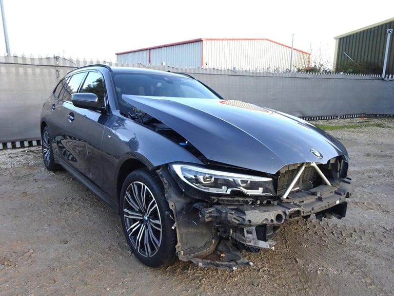 2021 21 REG BMW 3 SERIES 330E M SPORT HYBRID AUTO ESTATE DAMAGED SALVAGE