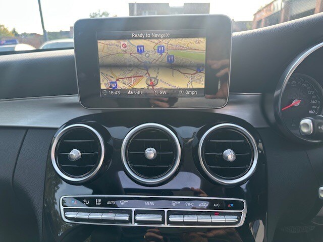 2017 Mercedes-Benz C-Class 2017 17-Reg Mercedes C220d Sport Premium 9G-Tronic Auto,BIG SPEC,PAN R...