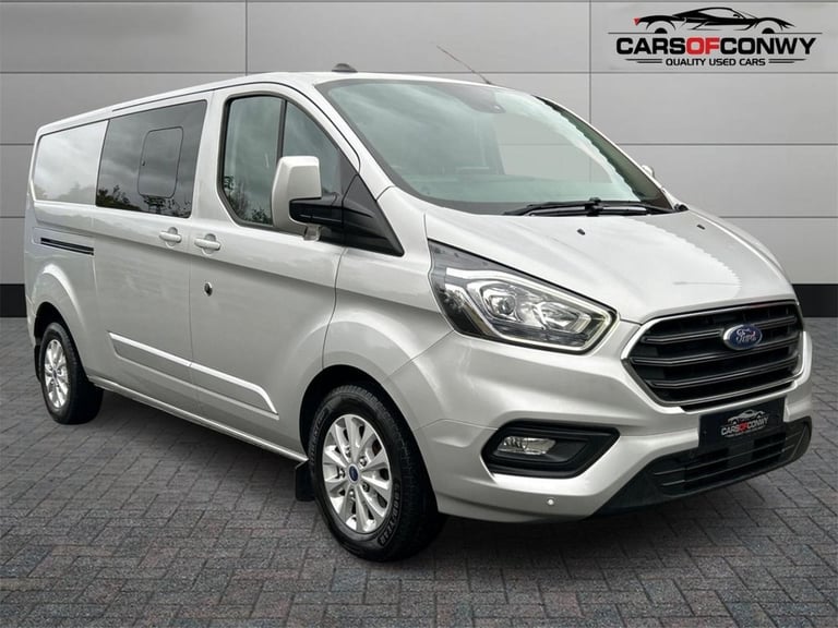 2020 Ford Transit Custom 2.0 EcoBlue 170ps Low Roof D/Cab Limited Van Auto PANEL VAN DIESEL Autom...