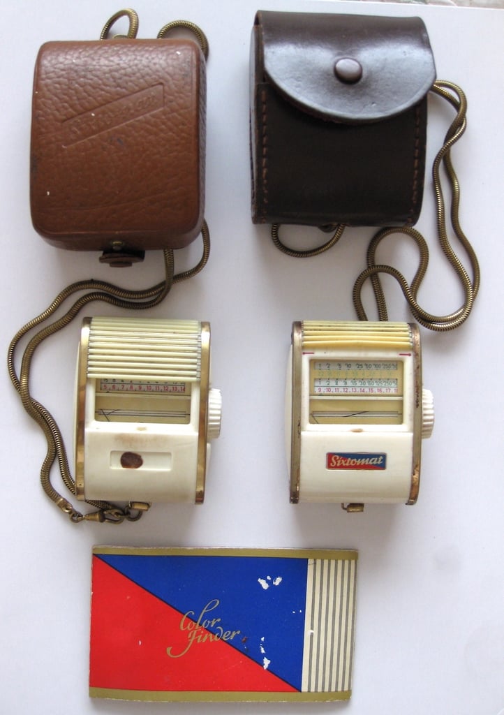 image for Gossen Sixtomat Colour Finder Photographic Lightmeters/Exposure meters with case and manual
