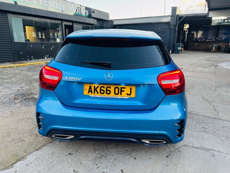 2016 66 MERCEDES-BENZ A-CLASS 1.5 A180D AMG LINE HATCHBACK 5DR DIESEL 7G-DCT EUR