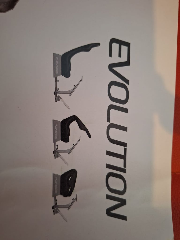 Gaming chair, pedals, wheel etc