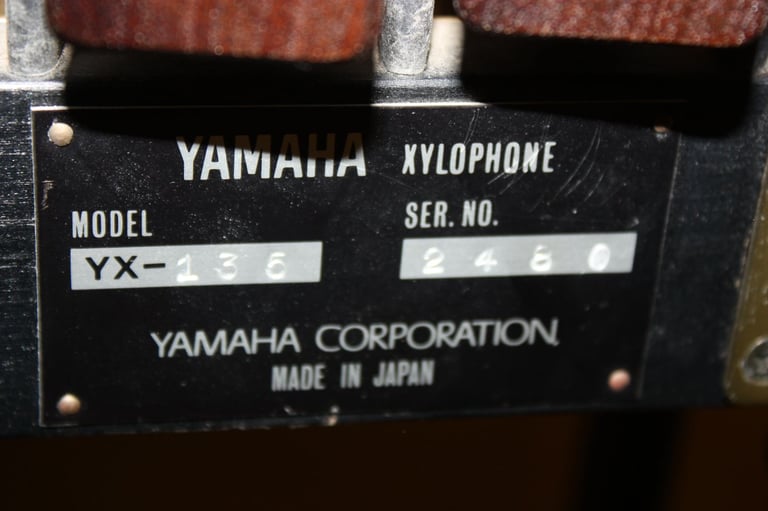 Yamaha YX-135 Standard Xylophone With Resonators 3 1/2 Octaves + Padauk Tone Bars ~ £700 ono