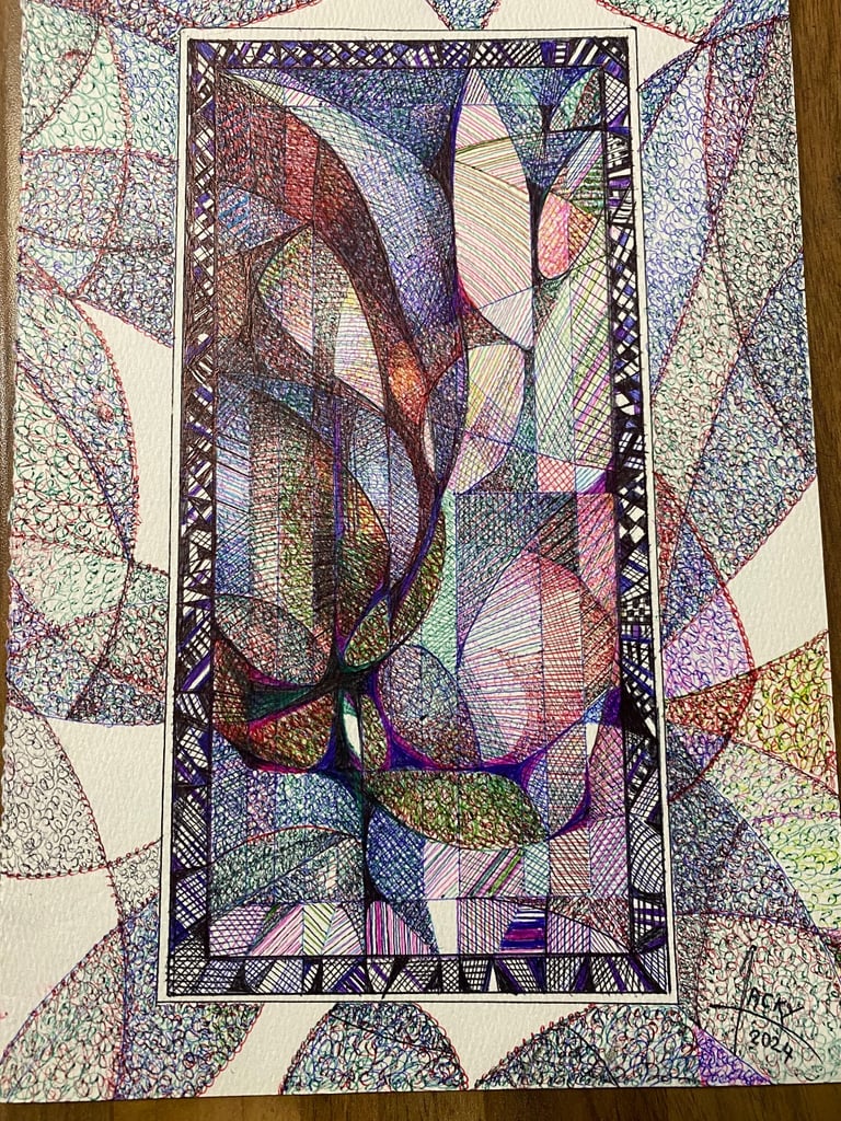 Original art work signed by French artists 