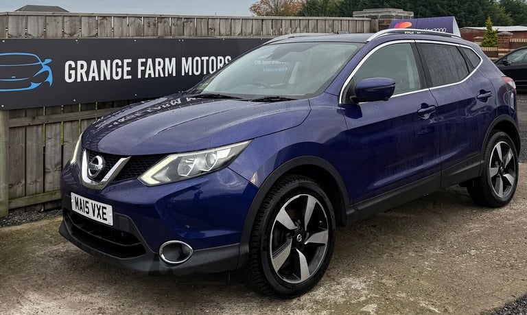 2015 Nissan Qashqai 1.2 DiG-T N-Tec+ 5dr HATCHBACK Petrol Manual
