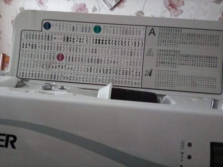 Silver 9500e sewing machine