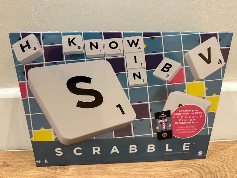 image for Scrabble Crosswords Board game by Mattel Games (BRAND NEW)