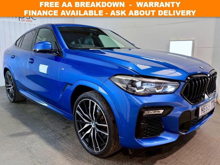 2019 69 BMW X6 3.0 40I M SPORT SUV 5DR PETROL AUTO XDRIVE EURO 6 (S/S) (340 PS)