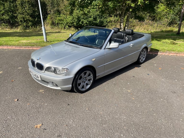 STUNNING BMW 318I CONVERTIBLE 2.0 PETROL 125K MOT MARCH 26 NO ADVISORS 