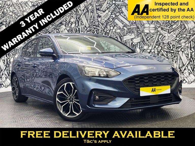 image for 2019 Ford Focus 1.0T EcoBoost ST-Line X Hatchback 5dr Petrol Manual Euro 6 (s/s) (125 ps) Hatchba...