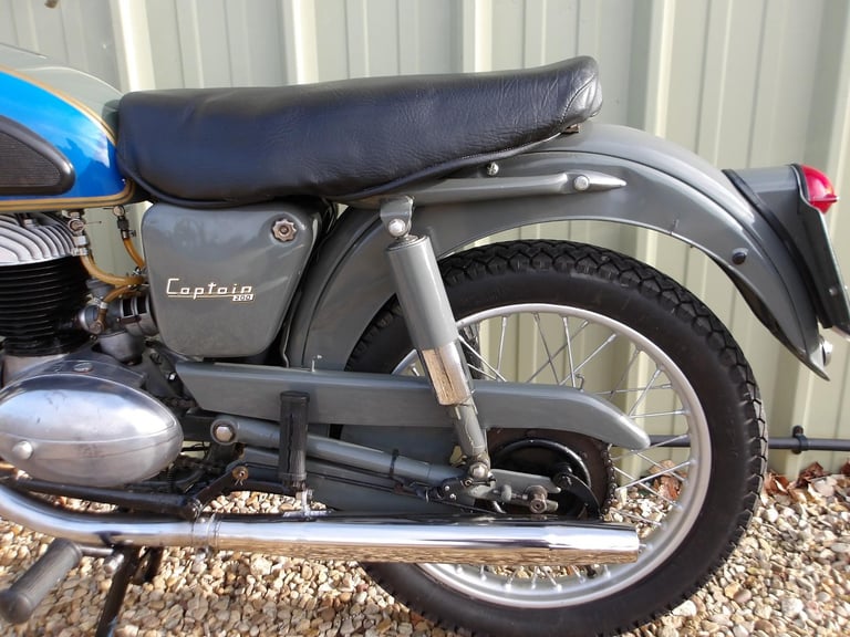 James Captain 200 Villiers 1957 Classic 2 Stroke, Tax & Mot Exempt. 