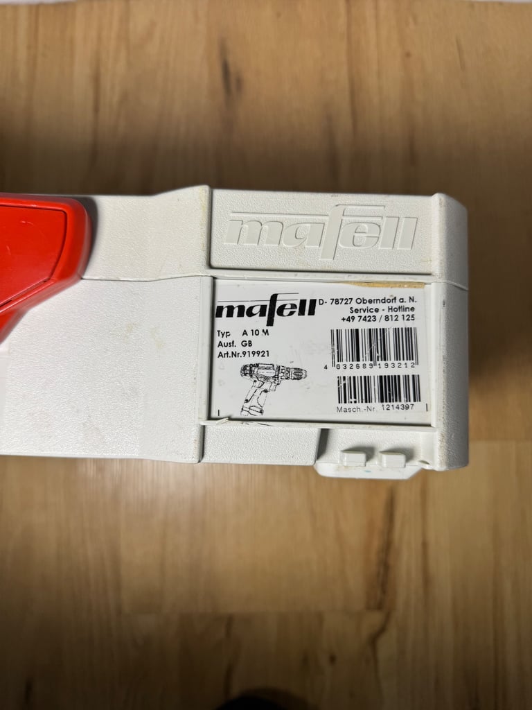 Mafell A10M 10.8v Cordless drill 