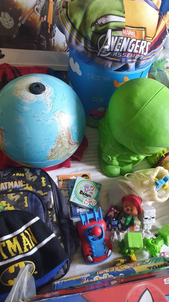 Various boys toys and clothing 