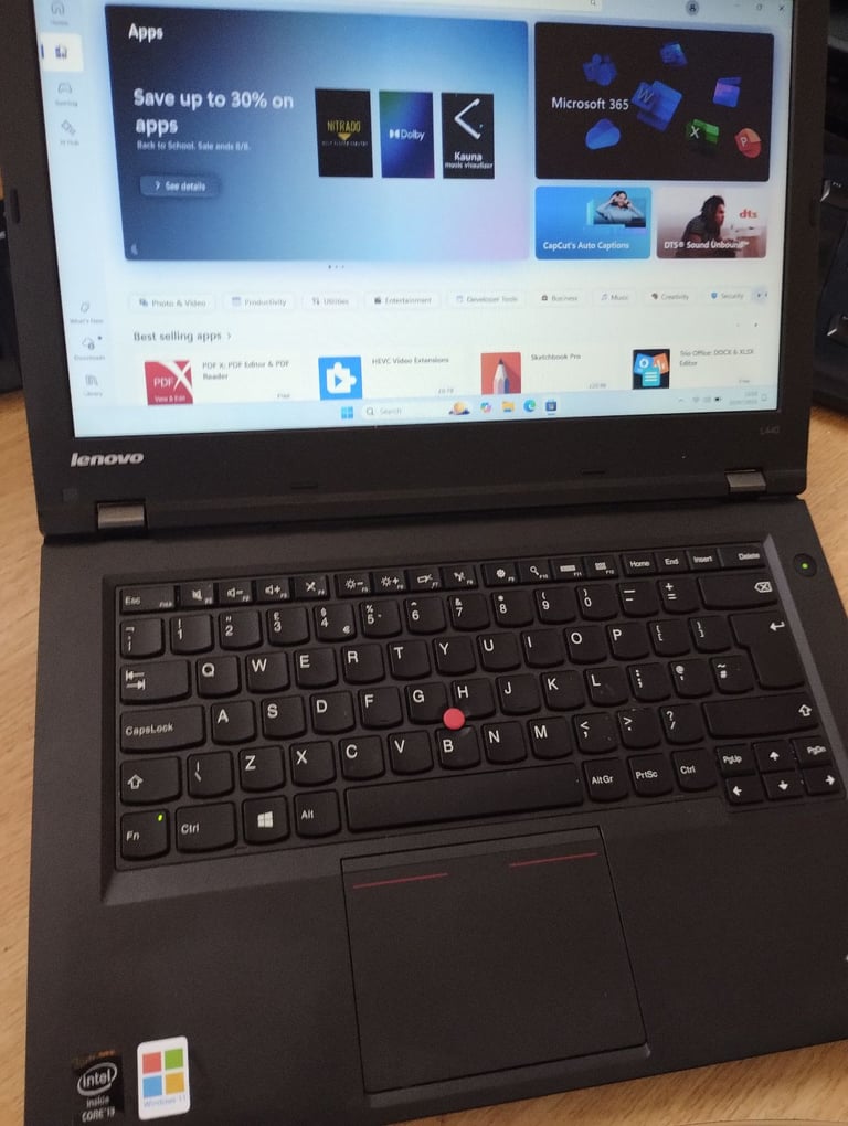 image for Lenovo ThinkPad. Windows 11, MS Office. Free Delivery, 16GB RAM, i5 CPU, 240GB SSD, Laptop, Webcam. 