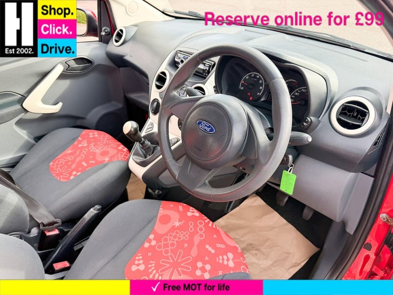 2014 Ford Ka 1.2 Edge 3dr [Start Stop] HATCHBACK PETROL Manual