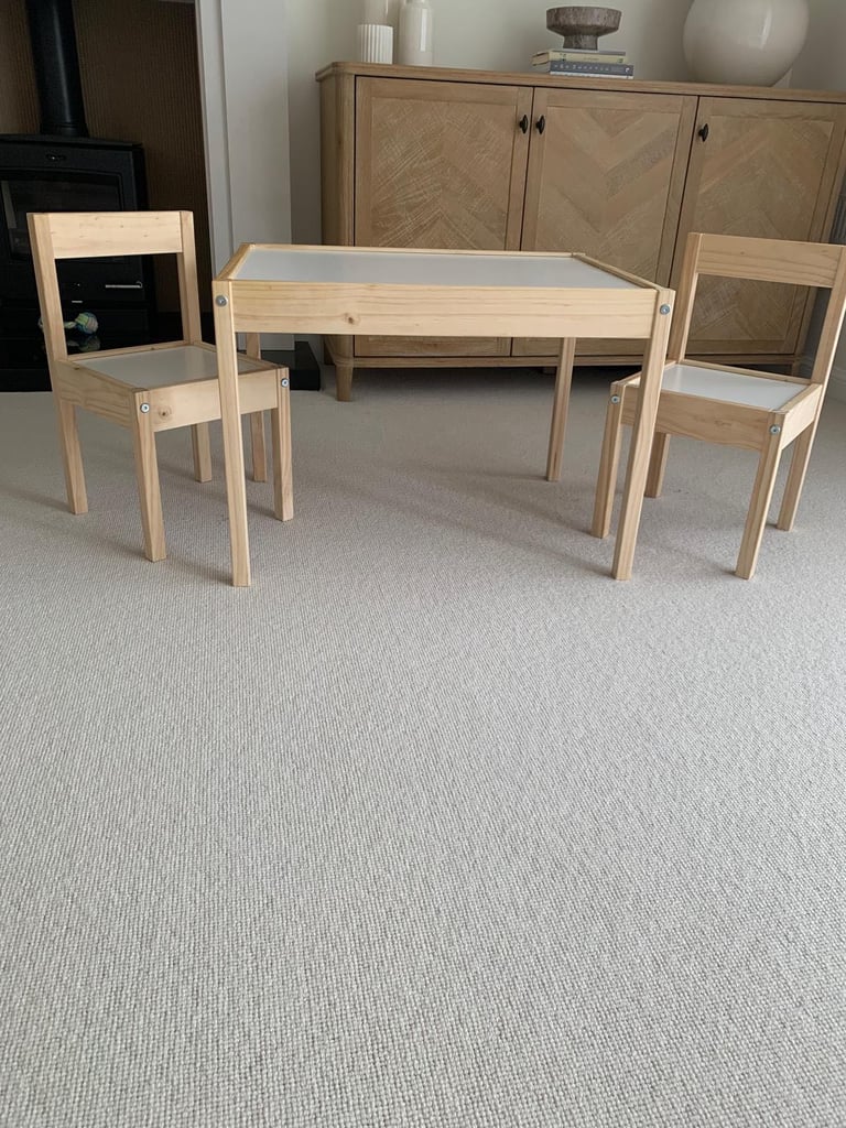 image for Wooden table and chairs set