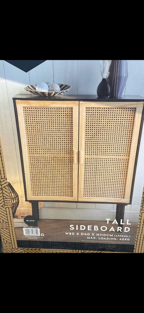 image for Wicker Storage Cabinet 