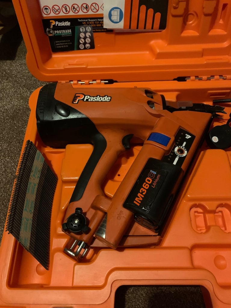 image for Paslode im360 first fix nail gun 