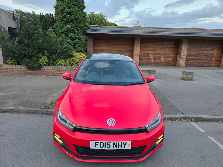 2015 VW SCIROCCO 2.0 GT TDI DIESEL COUPE PANORAMIC ROOF F/S/HISTORY 1 P/OWNER