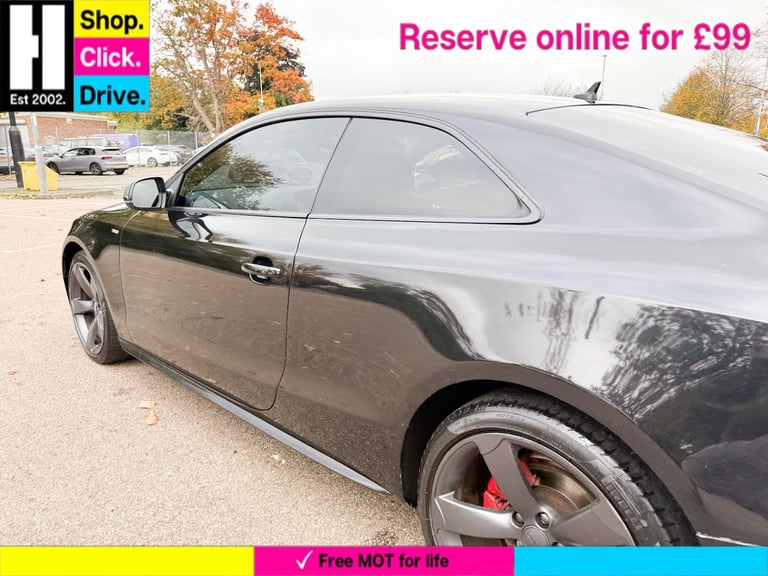 2013 Audi A5 2.0 TDI Black Edition Coupe 2dr Diesel Manual Euro 5 (s/s) (177 ps) COUPE Diesel Manual