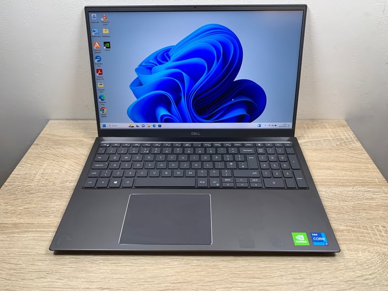 Dell i7 11thGen 16GB 512GB SSD UltraFast Cad/Gaming/Editing Slimline Laptop, NVIDIA Graphics